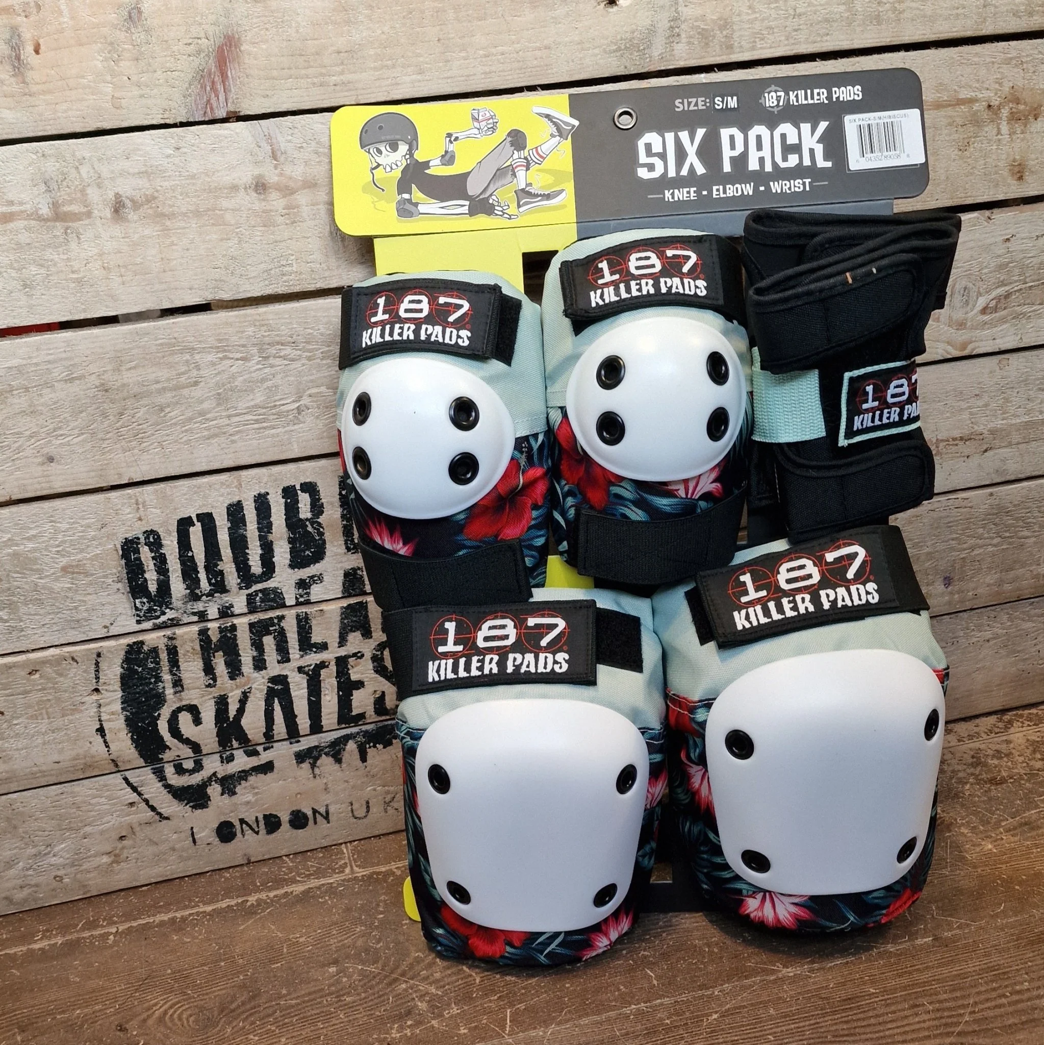 187 6-Pack Padset - knees/elbows/wrists (assorted colours) - Image 10