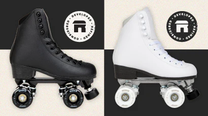 Rookie Rollerskates Artistic WHITE - Image 4