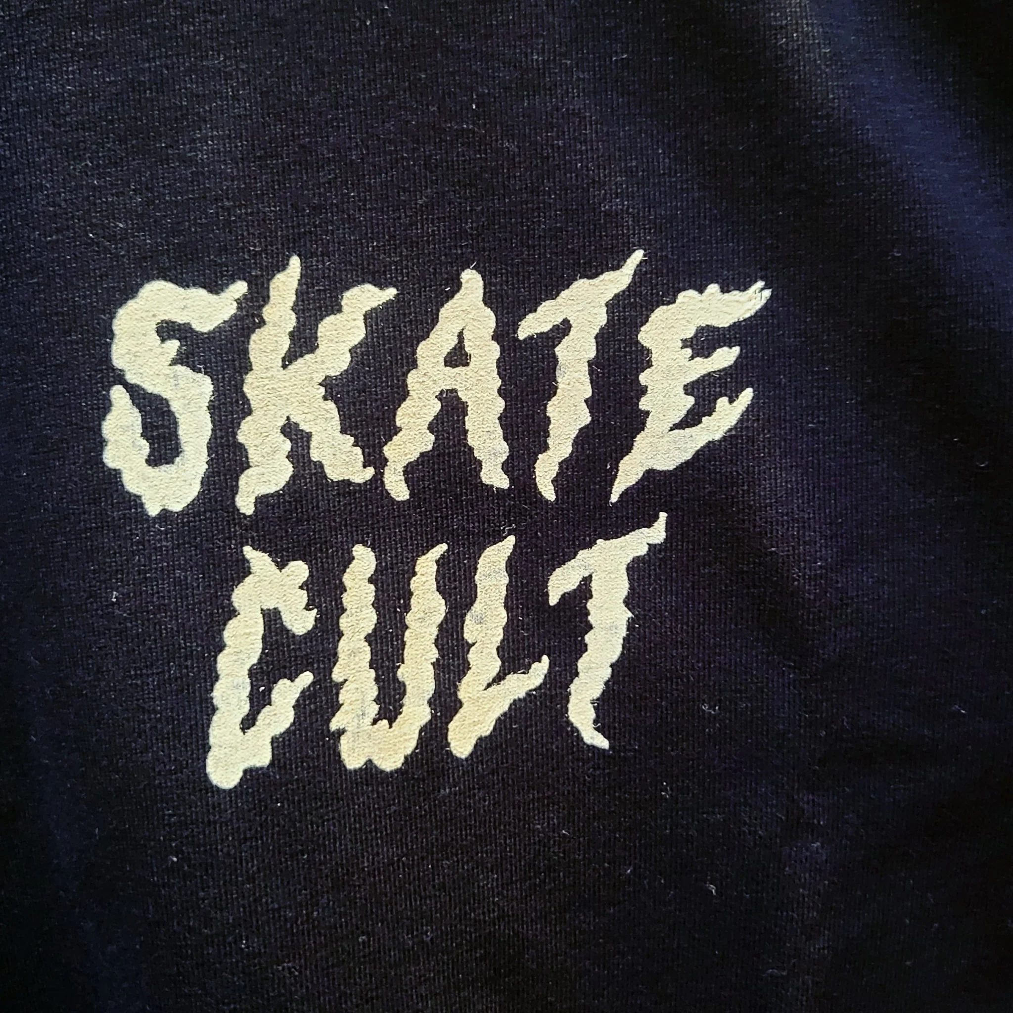 Skate Cult Long Sleeve Tee - BLACK - Image 4