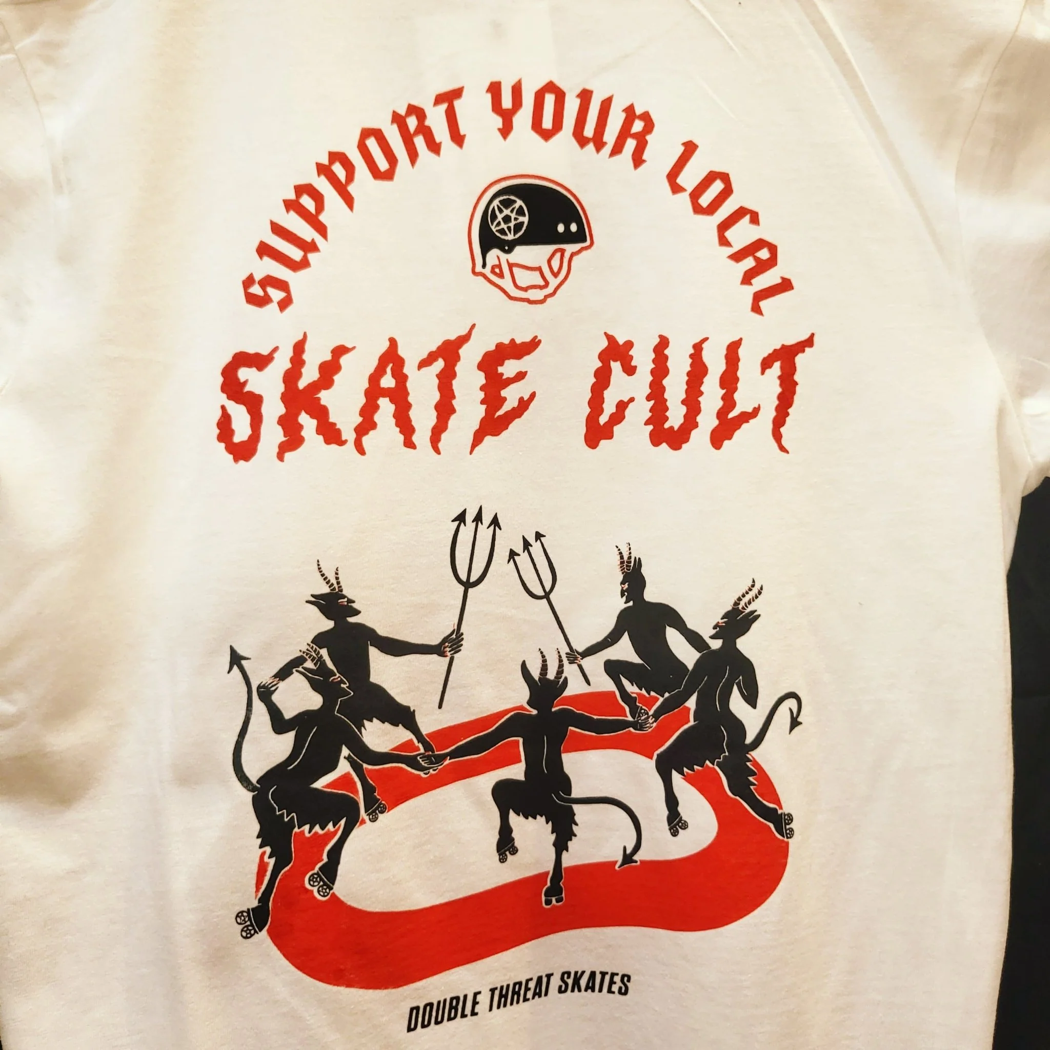 Skate Cult T-Shirt - WHITE - Image 3