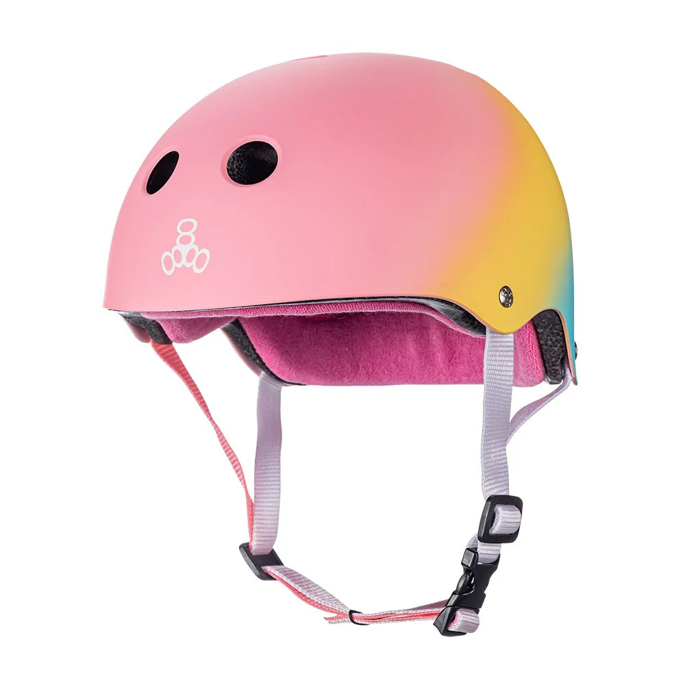 Triple 8 Certified Sweatsaver Helmet - Shaved Ice - Image 3