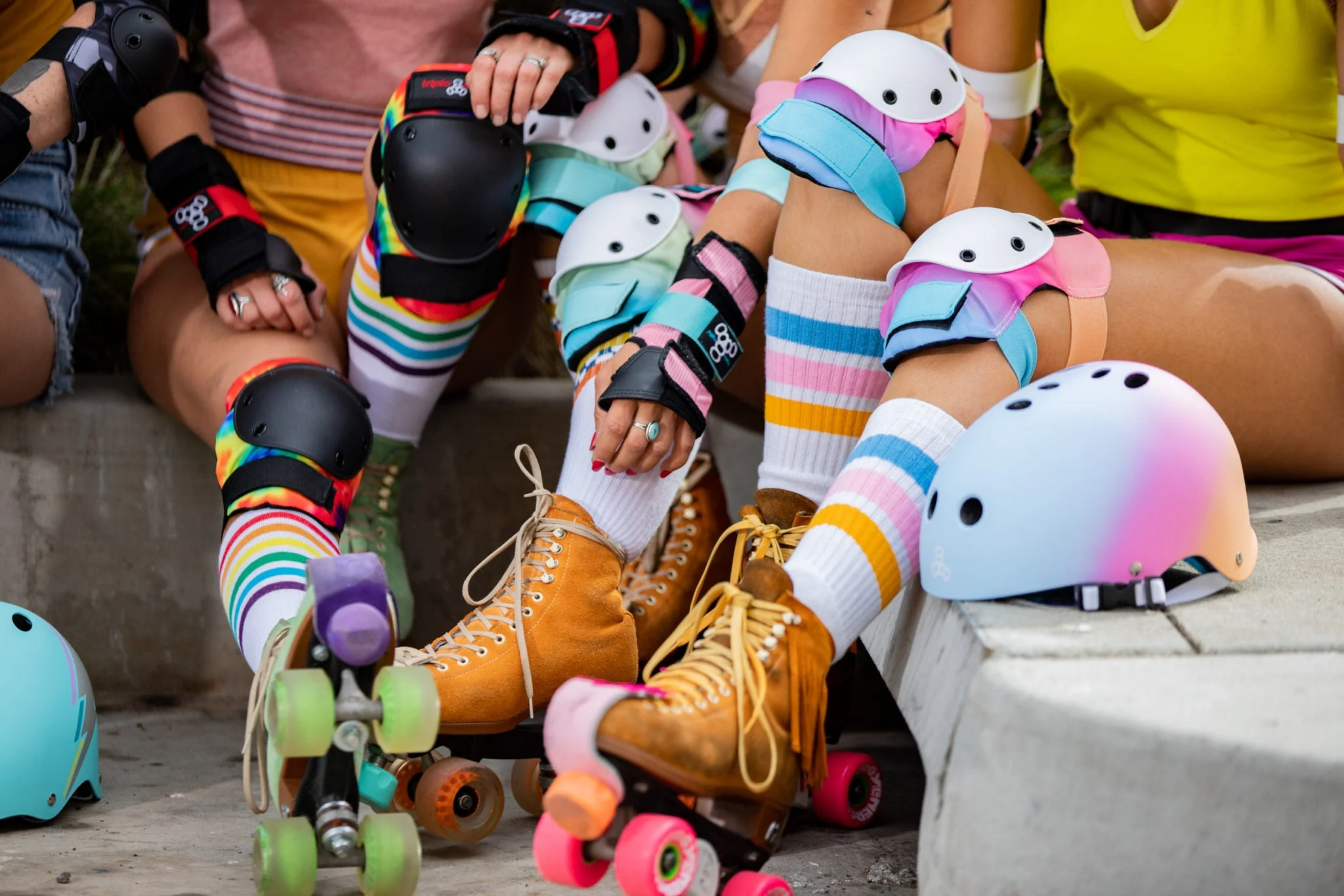 Triple 8 Saver Series Padset - TIE DYE - Image 4